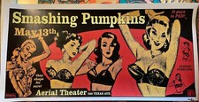 Pôster concerto Smashing Pumpkins Houston TX 1998 edição offset tio Charlie comprar usado  Enviando para Brazil