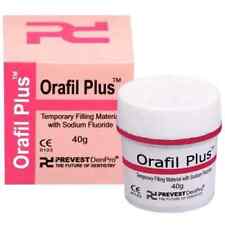 Material de enchimento temporário dental ORAFIL PLUS com flúoreto de sódio pacote com 40 g comprar usado  Enviando para Brazil