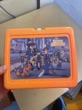 Lancheira vintage 1988 Academia de Polícia desenho animado RARO laranja sem garrafa térmica comprar usado  Enviando para Brazil