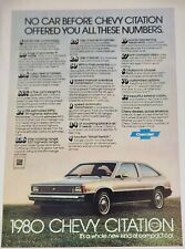 Chevy citation magazine for sale  Lone Wolf