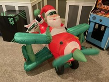 Inflatable santa airplane for sale  Burlington