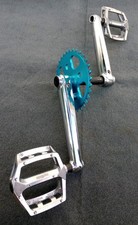 Pedivela SE Bikes 175mm com roda dentada e pedais Xpedo peças usadas de bicicleta BMX  comprar usado Pedivela SE Bikes 175mm com roda dentada e pedais Xpedo peças usadas de bicicleta BMX  comprar usado  Enviando para Brazil