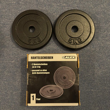Hantelscheiben gusseisen kg gebraucht kaufen  Pforzheim