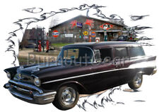 1957 black chevy for sale  Carmichael