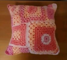 Hand crochet cushion for sale  LARBERT