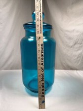 Blue glass apothecary for sale  North Little Rock