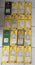 Lot cartes routières d'occasion  Lavera