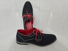 T.Taccardi męskie buty wizytowe zamszowe, rozmiar 43, czarno-czerwone na sprzedaż  PL