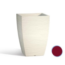 Vaso resina quadrato usato  Secli