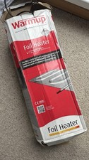 Warmup foil heater for sale  BRISTOL