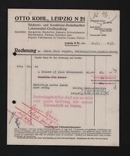 Leipzig rechnung 1937 gebraucht kaufen  Leipzig