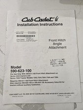 Cub cadet front for sale  Washington