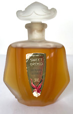 Usado, Vintage Richard Hudnut Sweet Orchid Perfume Frasco Fosco, 90% Completo RARO comprar usado  Enviando para Brazil