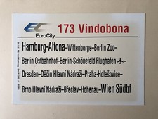 Zuglaufschild 173 vindobona gebraucht kaufen  Coburg