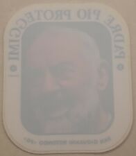 Padre pio sticker usato  Italia
