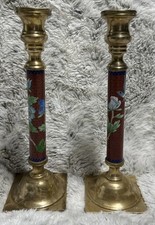 Pair cloisonne enamel for sale  Providence