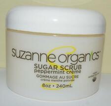 SUZANNE ORGANICS Peppermint Creme Sugar Scrub 8 OZ ~ TAMAÑO COMPLETO segunda mano  Embacar hacia Argentina