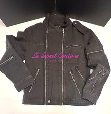 JAQUETA ZARA WOMAN NOVA COM ETIQUETAS SS25 KATE MOSS X ZARA COM ZÍPER PRETA 6840/089/800 comprar usado  Enviando para Brazil