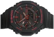 Reloj Pulsera Hombre Casio G-SHOCK Modelo: GAB2100BNR1A Resina Deportivo Rojo y Negro segunda mano  Embacar hacia Argentina