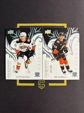 Lote de 2 cartas 2024-25 UD Ice Exquisite Rookie Base/299 Gauthier/Colangelo FCHJZ comprar usado  Enviando para Brazil