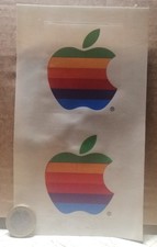 Due adesivi apple usato  Padova