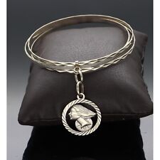 Bracciale vintage portafortuna usato  Sustinente