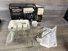 Usado, Batedor sem fio recarregável Black & Decker Handy Mixer modelo 9210 PEÇAS E REPARO comprar usado Usado, Batedor sem fio recarregável Black & Decker Handy Mixer modelo 9210 PEÇAS E REPARO comprar usado  Enviando para Brazil