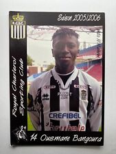 Ousmane bangoura rcsc d'occasion  Expédié en Belgium