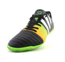 Futebol Adidas tamanho 10.5 Reino Unido/11 EUA Nitrocharge 4.0 masculino futsal indoor preto verde comprar usado  Enviando para Brazil