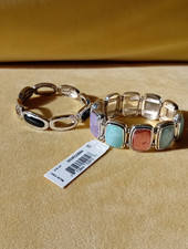 Monet stretch bracelets for sale  HORLEY