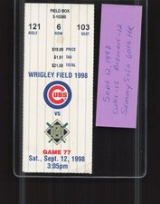 Sammy sosa 60th for sale  Urbana
