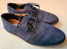 Clarks blue nubuck for sale  LITTLEHAMPTON