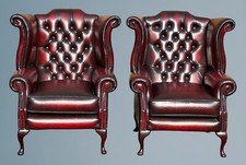 Vintage pair oxblood for sale  CONSETT