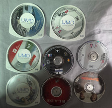Lot Of 8 Sony Playstation PSP UMD 6 Games & 2 Movies PSP AS IS comprar usado  Enviando para Brazil