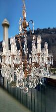 Lampadario chandelier vintage usato  Italia