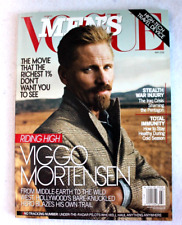 Usado, MEN'S VOGUE MAGAZINE MARCH 2008 Viggo Mortensen fashion sports health dining comprar usado  Enviando para Brazil