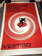 Vertigo movie poster d'occasion  Expédié en Belgium