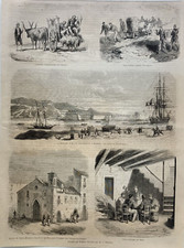 Stampa antica 1860 usato  Staranzano