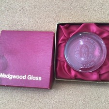 Wedgewood glass paperweight for sale  TAUNTON