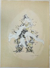 Amour portfolio lithographies d'occasion  Vitry-sur-Seine