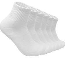 Lotes por atacado de meias masculinas de algodão corte baixo no tornozelo liso quarto comprar usado  Enviando para Brazil