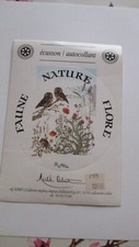 Sticker vintage faune d'occasion  Calonne-Ricouart