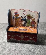 Usado, Artista em miniatura original pintado à mão baú de brinquedo para casa de bonecas escala 1:12 comprar usado  Enviando para Brazil