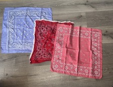 Vintage bandannas 27.5 for sale  STOCKPORT