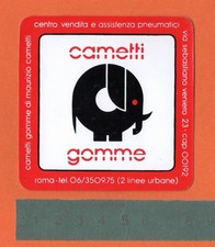 Adesivo sticker vintage usato Adesivo sticker vintage usato  Italia