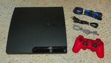 Console Sony PlayStation 3 Slim 120 GB preto carvão (NTSC - CECH-2001A), usado comprar usado  Enviando para Brazil