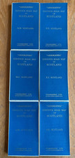 Usado, Geographia Contour Road Map SCOTLAND 6 Sheets 3 Miles to Inch Boxed RARE ?1950s comprar usado  Enviando para Brazil