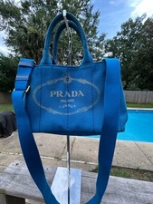 Prada canapa blue for sale  Tallahassee