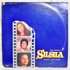 Silsila LP Vinyl Record Shiv Hari Rare 1981 Original Bollywood Hindi Indian EX, usado comprar usado  Enviando para Brazil