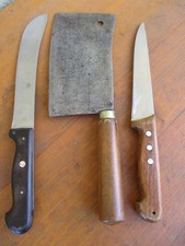 Alte fleischermesser . gebraucht kaufen  Marburg